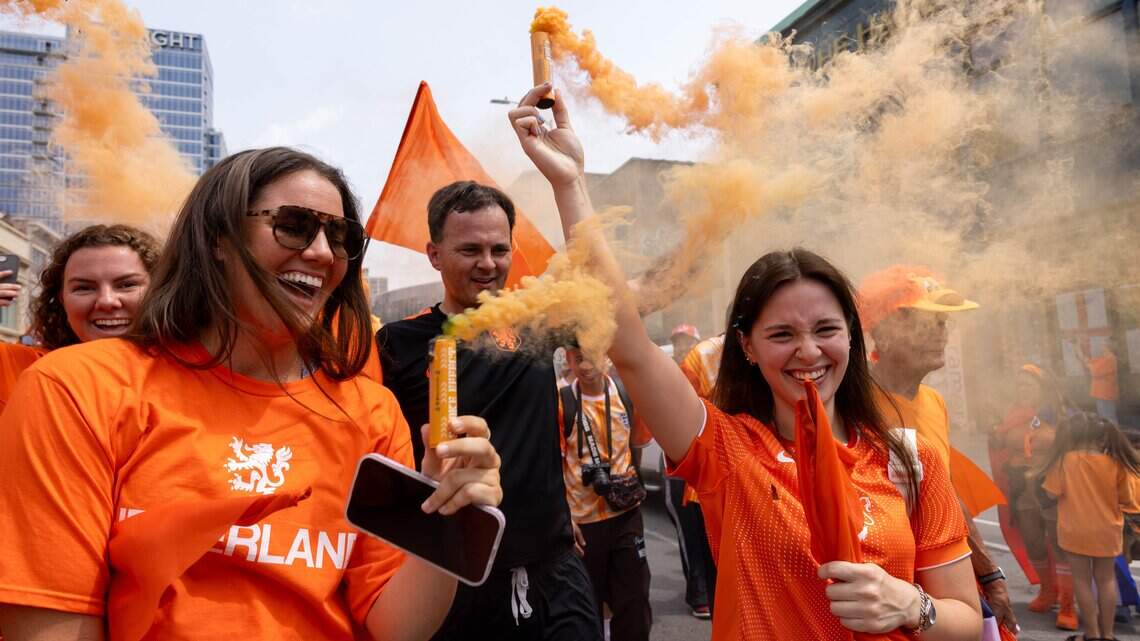 Were you part of KC’s big ‘Orange Walk’ World Cup pre-party? It was a Dutch treat