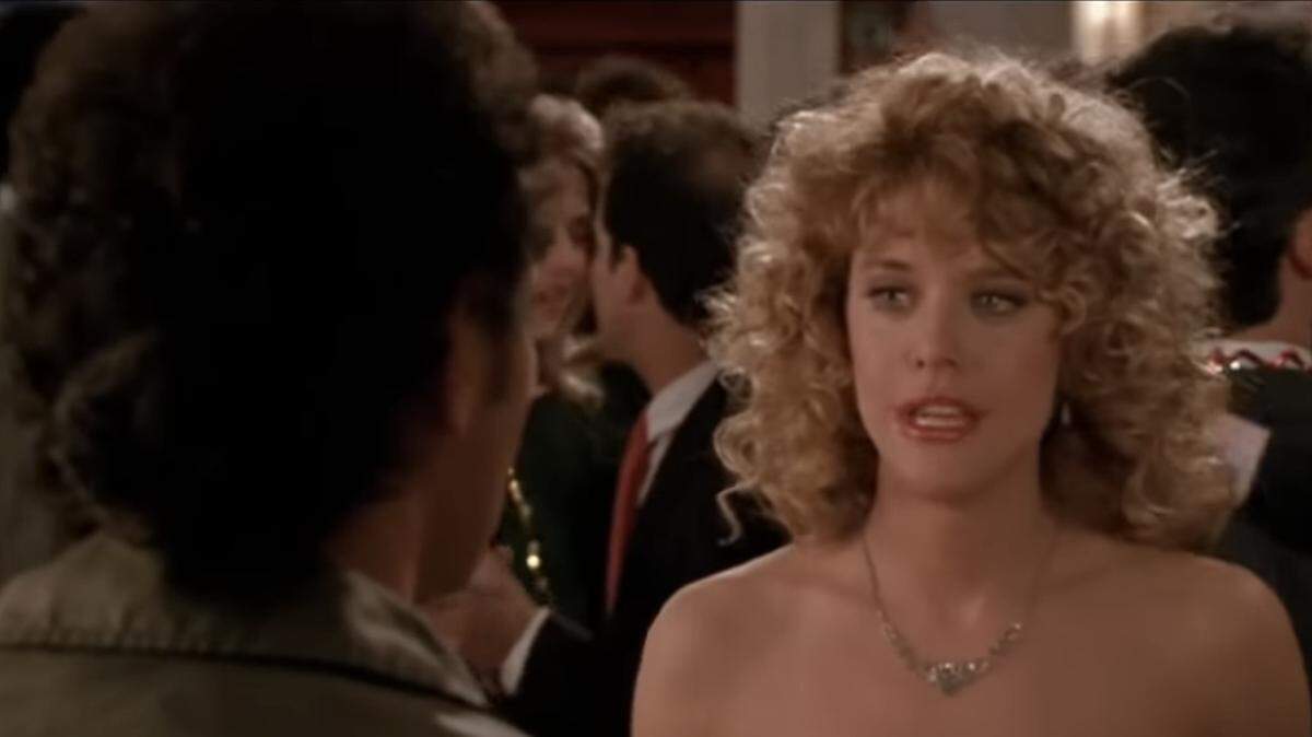 Meg Ryan in the iconic New Year’s Eve scene in “When Harry Met Sally.” Fans of the 1989 movie, directed by the late Rob Reiner, appreciate its hopeful message about finding romance. Watching the movie has become a New Year’s Eve tradition for some.