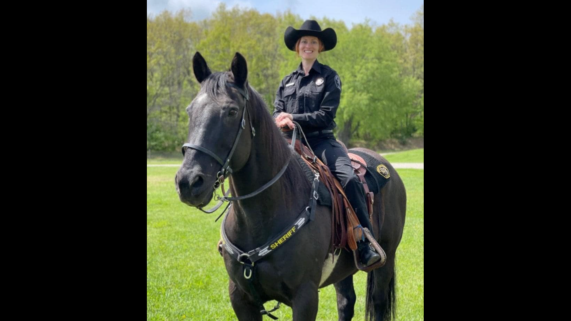 Nichole Shuff died after she was thrown from a horse at the Clare County Fair in Michigan, cops say.