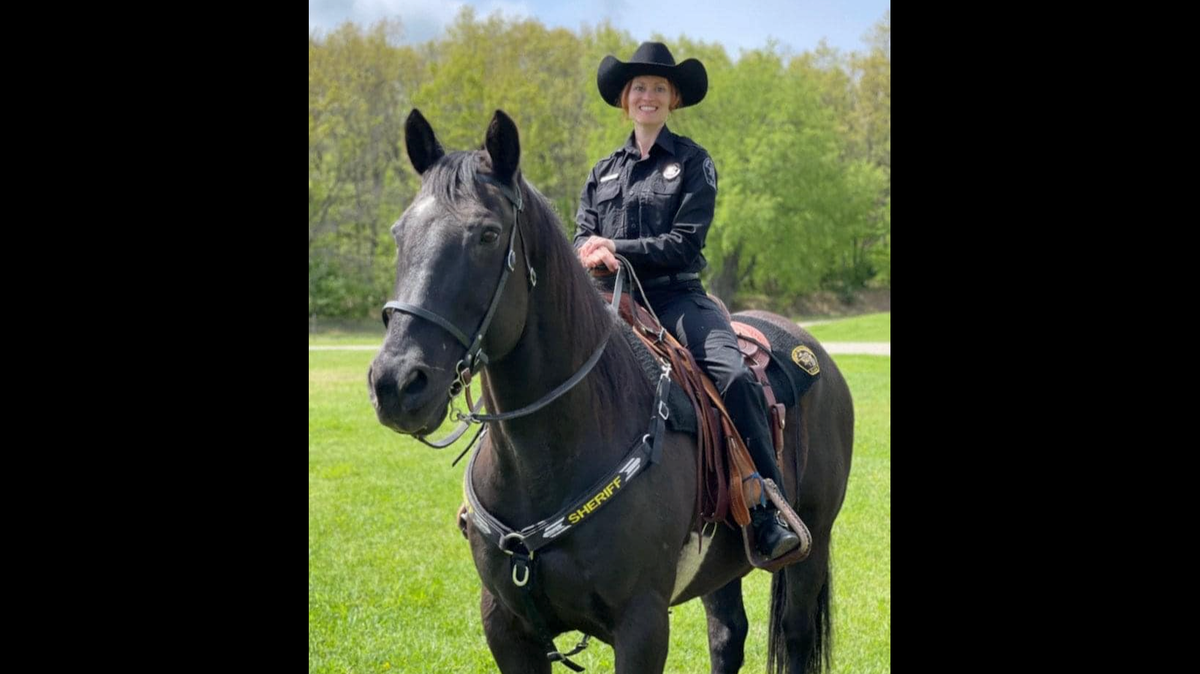 Nichole Shuff died after she was thrown from a horse at the Clare County Fair in Michigan, cops say.