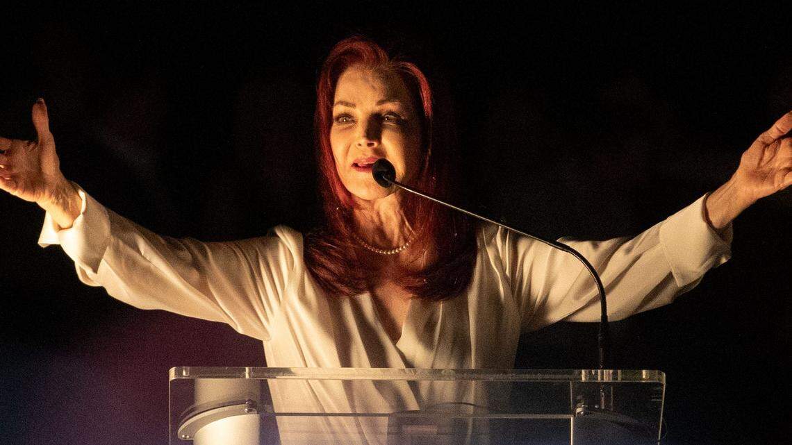 Priscilla Presley will appear Dec. 22 at Knuckleheads with her touring show “An Evening with Priscilla Presley.”