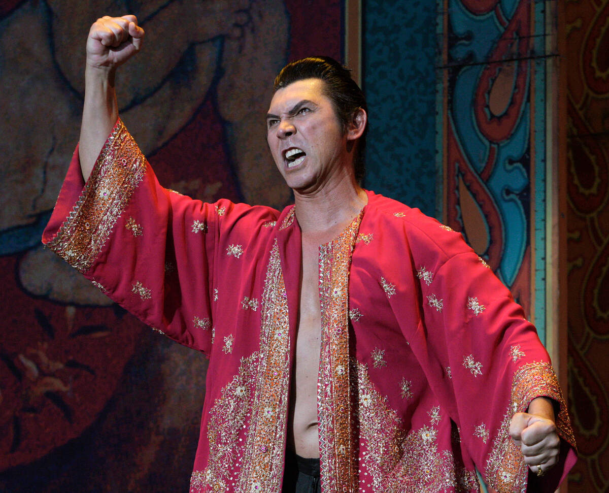 Lou Diamond Phillips played the King of Siam in “The King & I” at Starlight Theatre in 2011.
