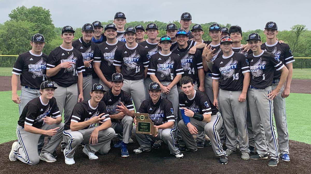 The Liberty High baseball team is going to the Missouri Class 6 final four next weekend in Ozark after beating Ray-Pec in the state semifinals on Saturday.