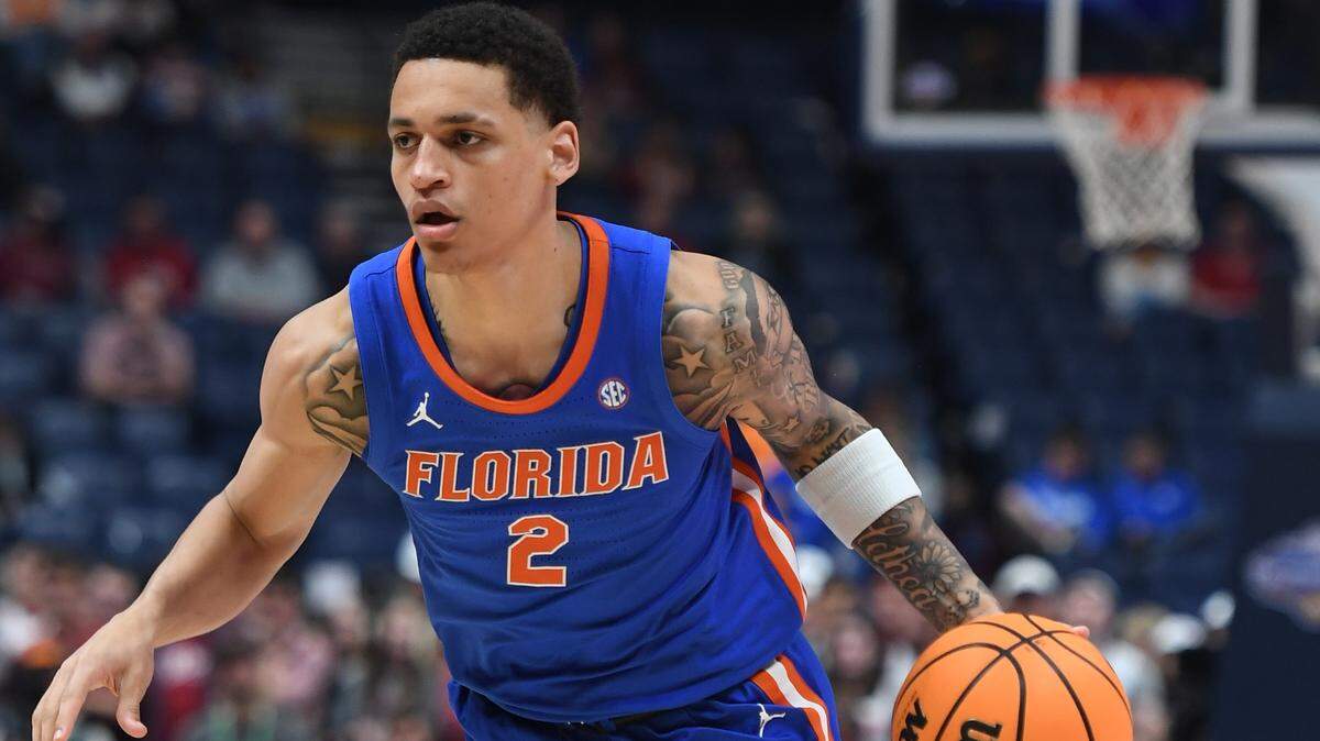 Former Florida Gators guard Riley Kugel has joined the Kansas Jayhawks, he reported on social media Sunday.