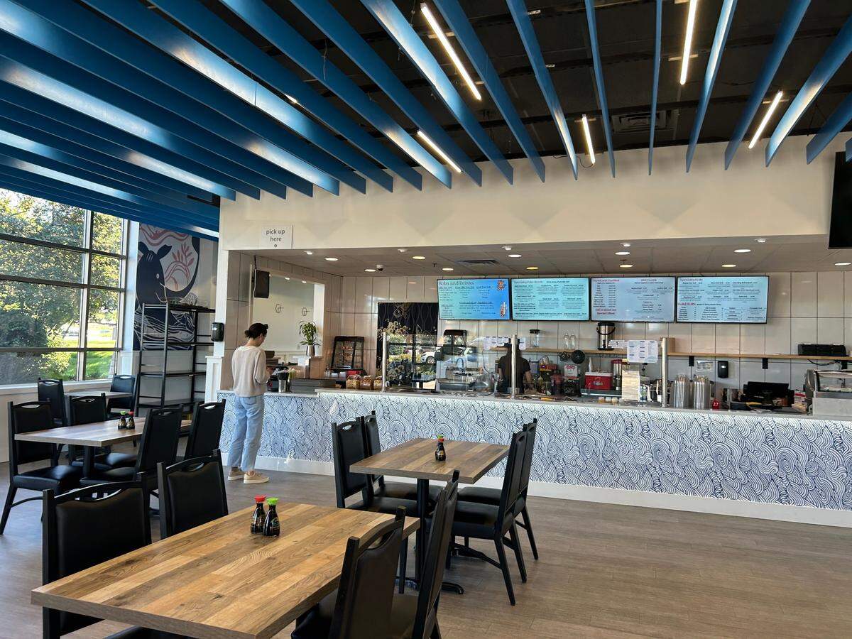 Hokibar sells barbecue sushi, poke bowls, dessert sushi, boba and more.