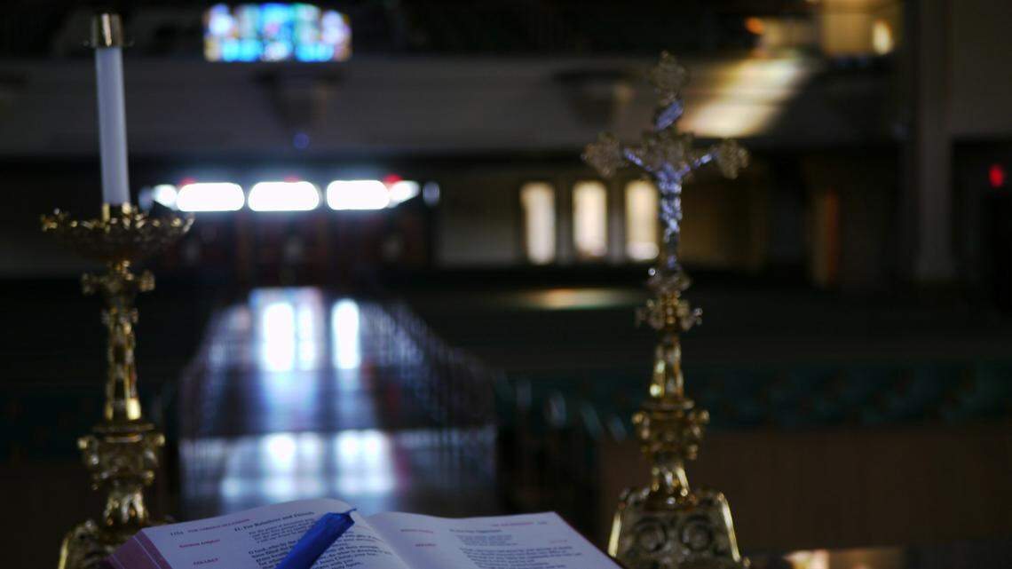 A Catholic church director in Ohio is on unpaid leave. He has been accused of sexually assaulting a minor over five years.
