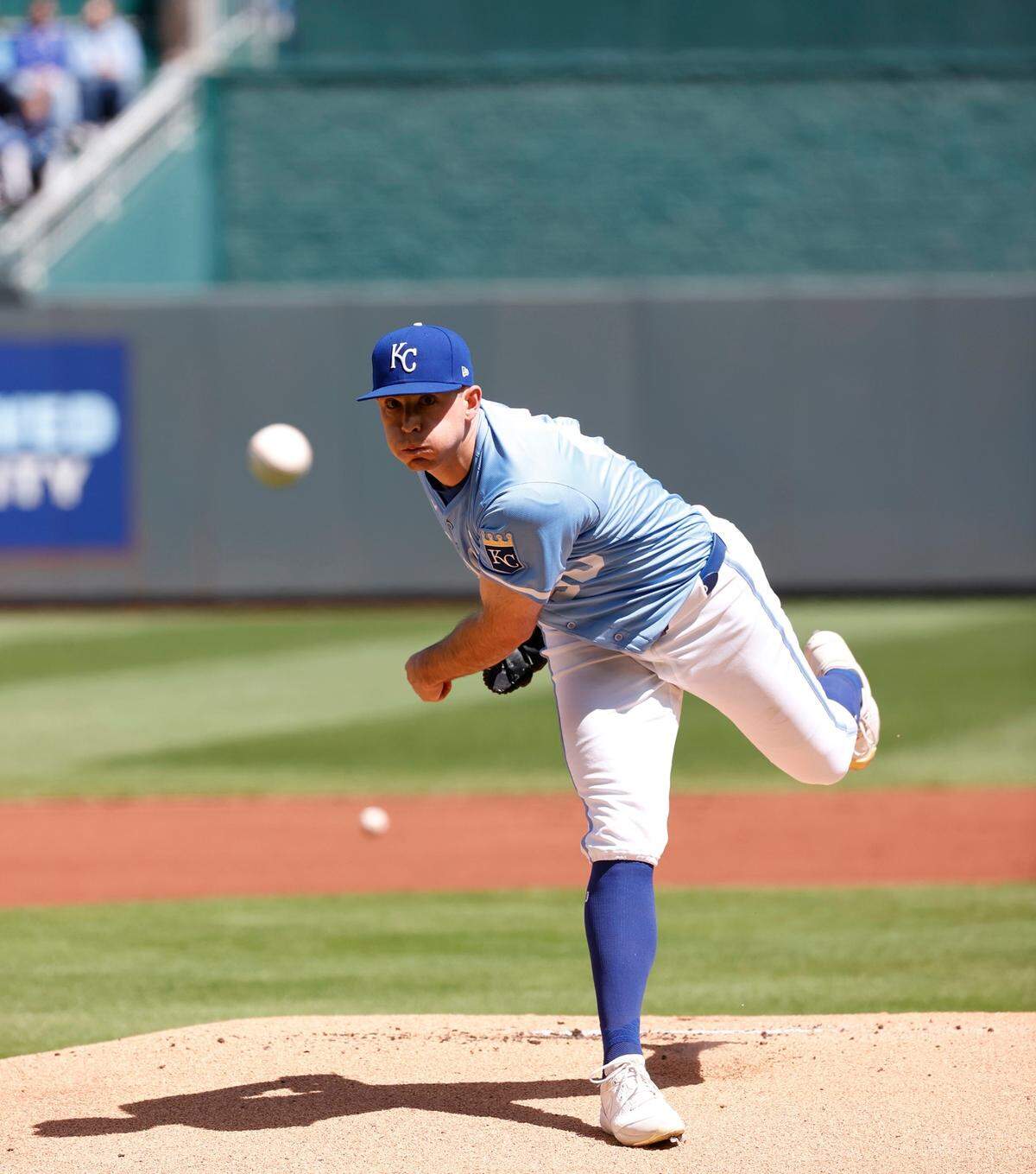 Royals pitcher Kris Bubic got the series-finale start in a Major League Baseball game against the Baltimore Orioles at Kauffman Stadium in Kansas City on Sunday, April 6, 2025.