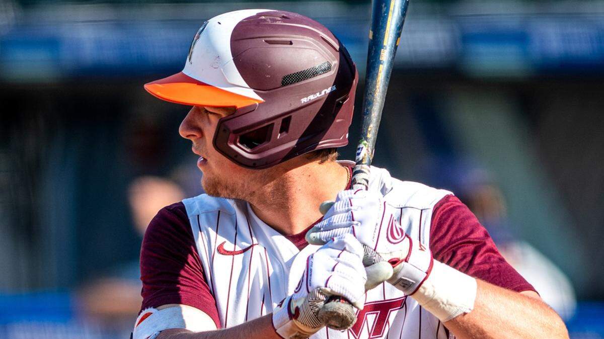 After taking pitchers with their top picks the previous two seasons, the Royals went with a college hitter with their opening pick at No. 9 overall in Sunday evening’s first round of the 2022 MLB Draft: outfielder Gavin Cross of Virginia Tech.