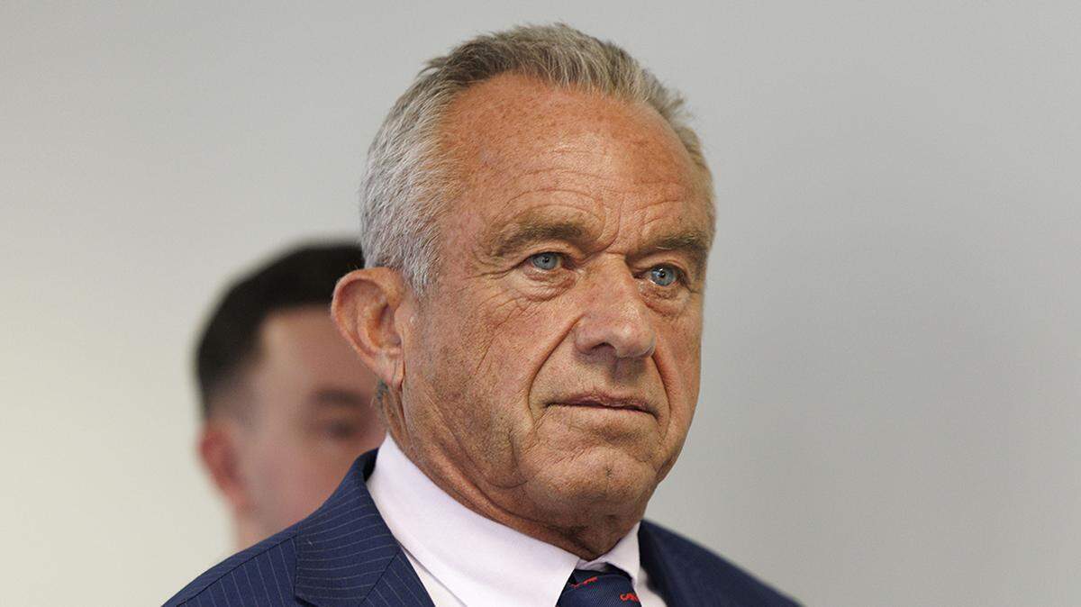 Robert F. Kennedy Jr, President-Elect Donald Trump's pick to be Secretary of Health and Human Services, is seen as he heads to meetings with Senators in the Hart Senate Office Building in Washington DC, on Thursday, January 9, 2025. 