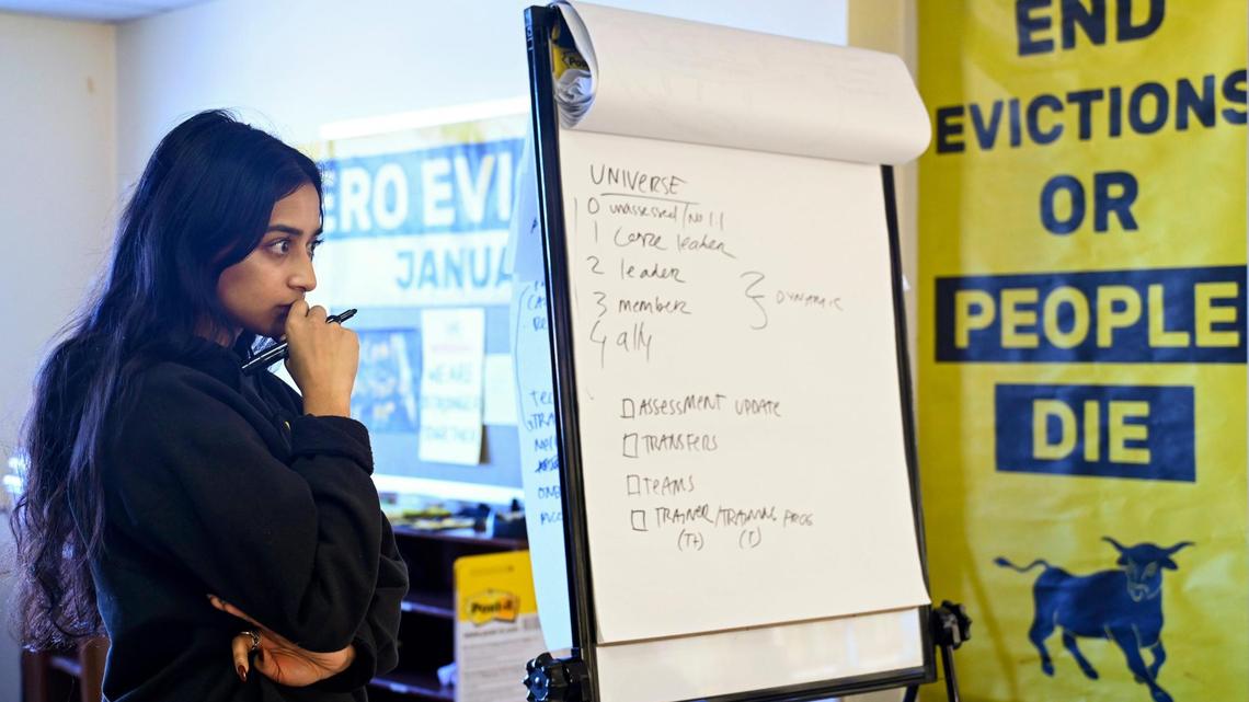 From Wall Street to the streets: She gave up a hedge fund future to fight for renters