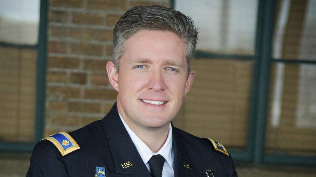 This undated photo provided by the Utah National Guard shows Maj. Brent Taylor of the Utah National Guard. Taylor, mayor of North Ogden, died in Afghanistan on Saturday, Nov. 3, 2018. Taylor was deployed to Afghanistan in January with the Utah National Guard for what was expected to be a 12-month tour of duty.