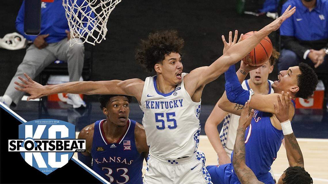 Jalen Wilson scored 23 points in KU’s victory over Kentucky.
