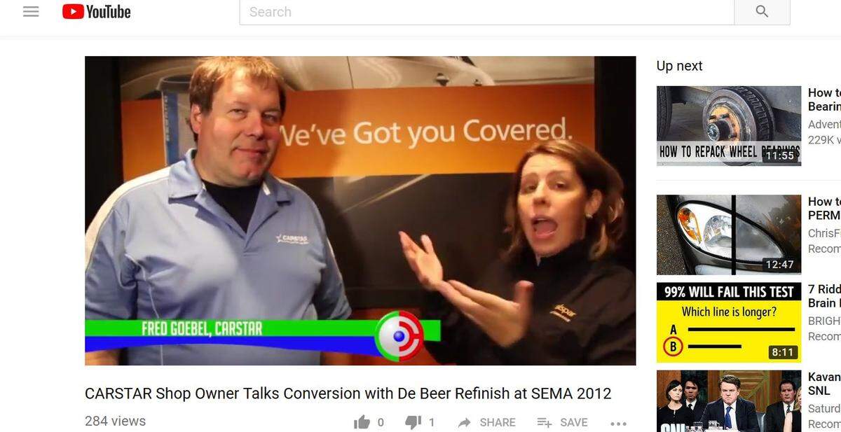 Fred Goebel, target of a lawsuit by the Johnson County district attorney, spoke about paint in this 2012 video.