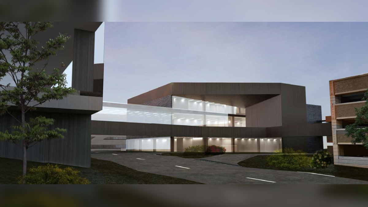 A rendering shows Truman Medical Center's proposed medical office building, called University Health II.