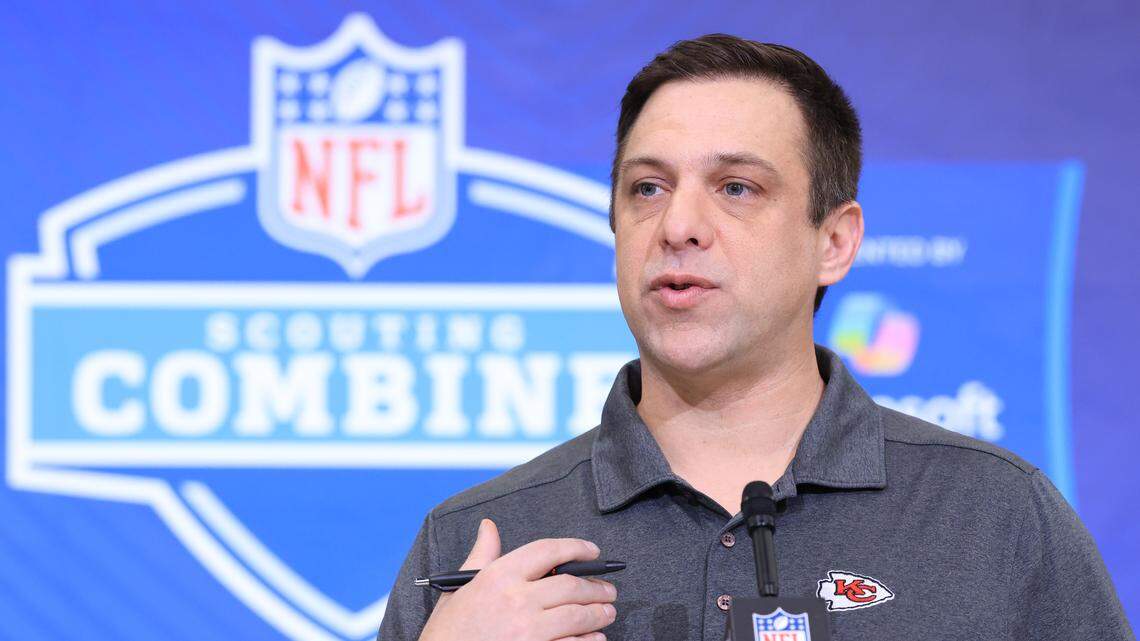 Brett Veach identified the Chiefs’ biggest need. The answer is complicated