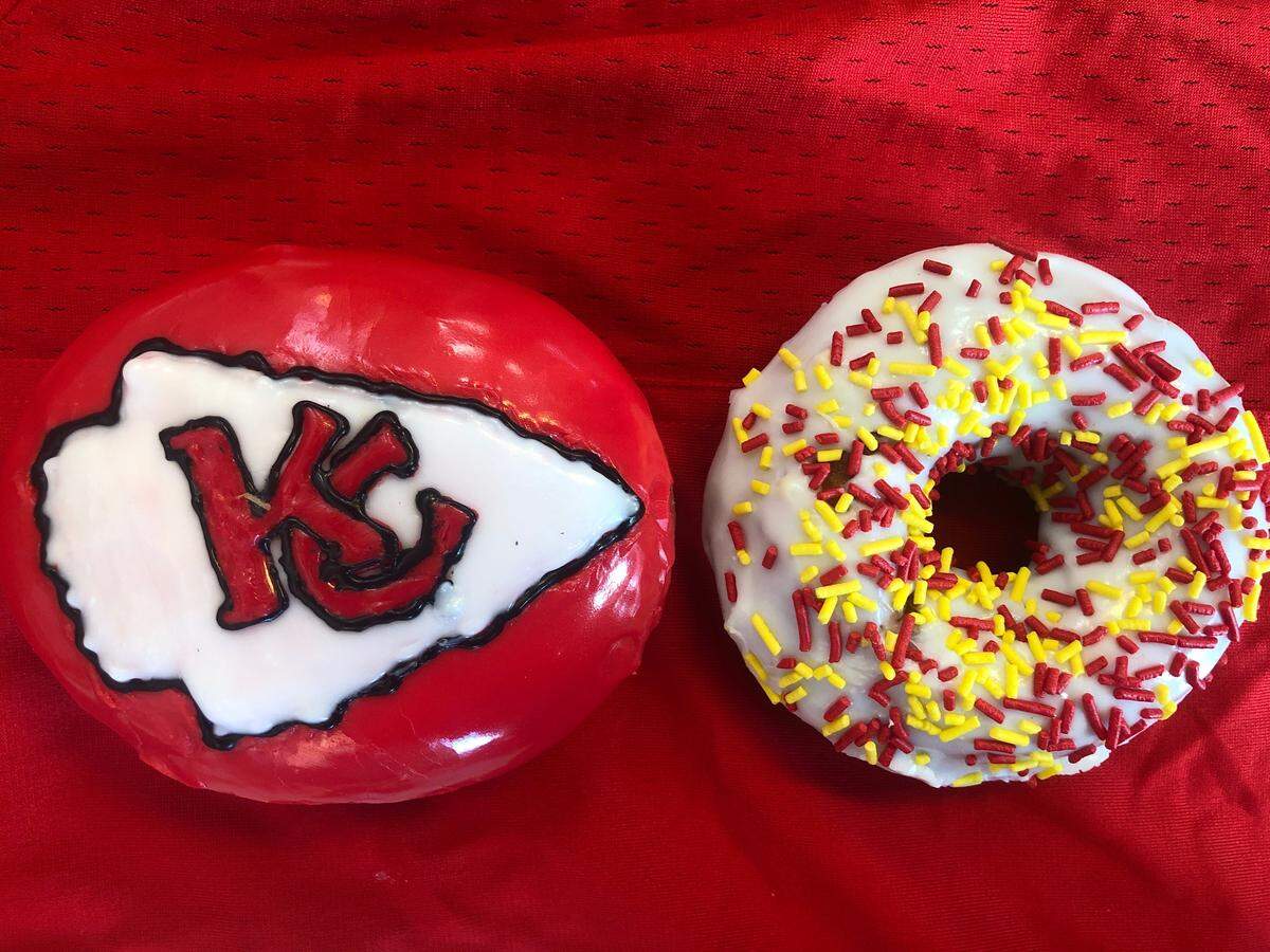 Hurts Donut Co. offers a variety of doughnut flavors and some specials.