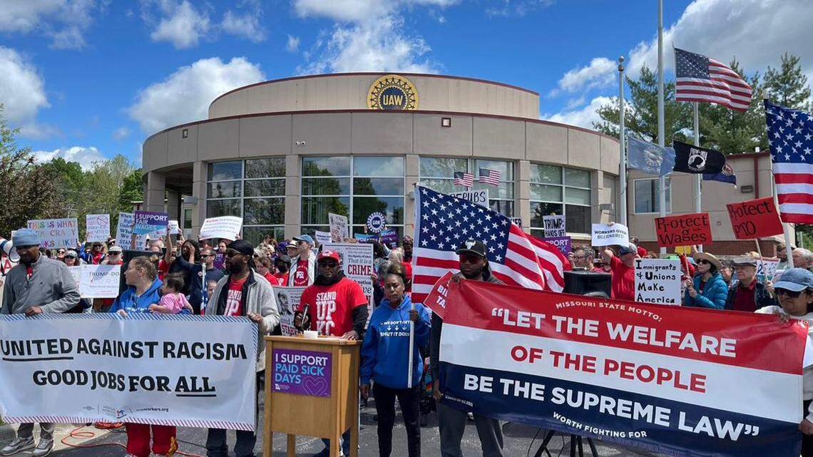 Hundreds of low-wage Missouri workers rallied May 3 to insist lawmakers follow the will of the people on minimum wages and paid sick leave.