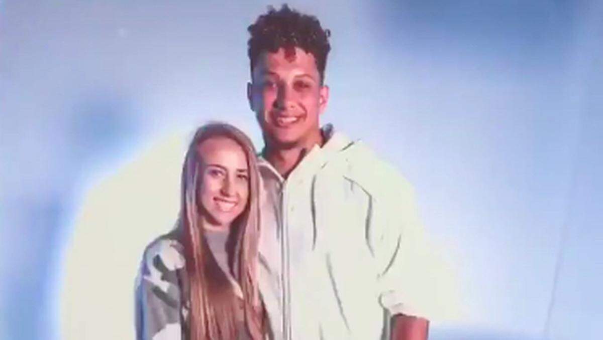 Brittany and Patrick in their earlier days.