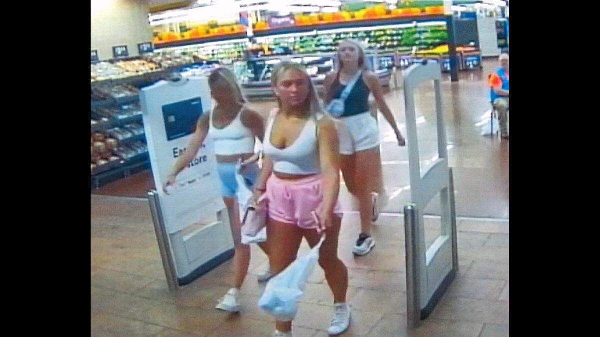 Police are looking to identify three women who are believed to have taken a child’s red Jetson three-wheeled scooter based on Lightning McQueen from the animated movie Cars from a Lawrence Walmart while the child shopped with mom Sunday evening.