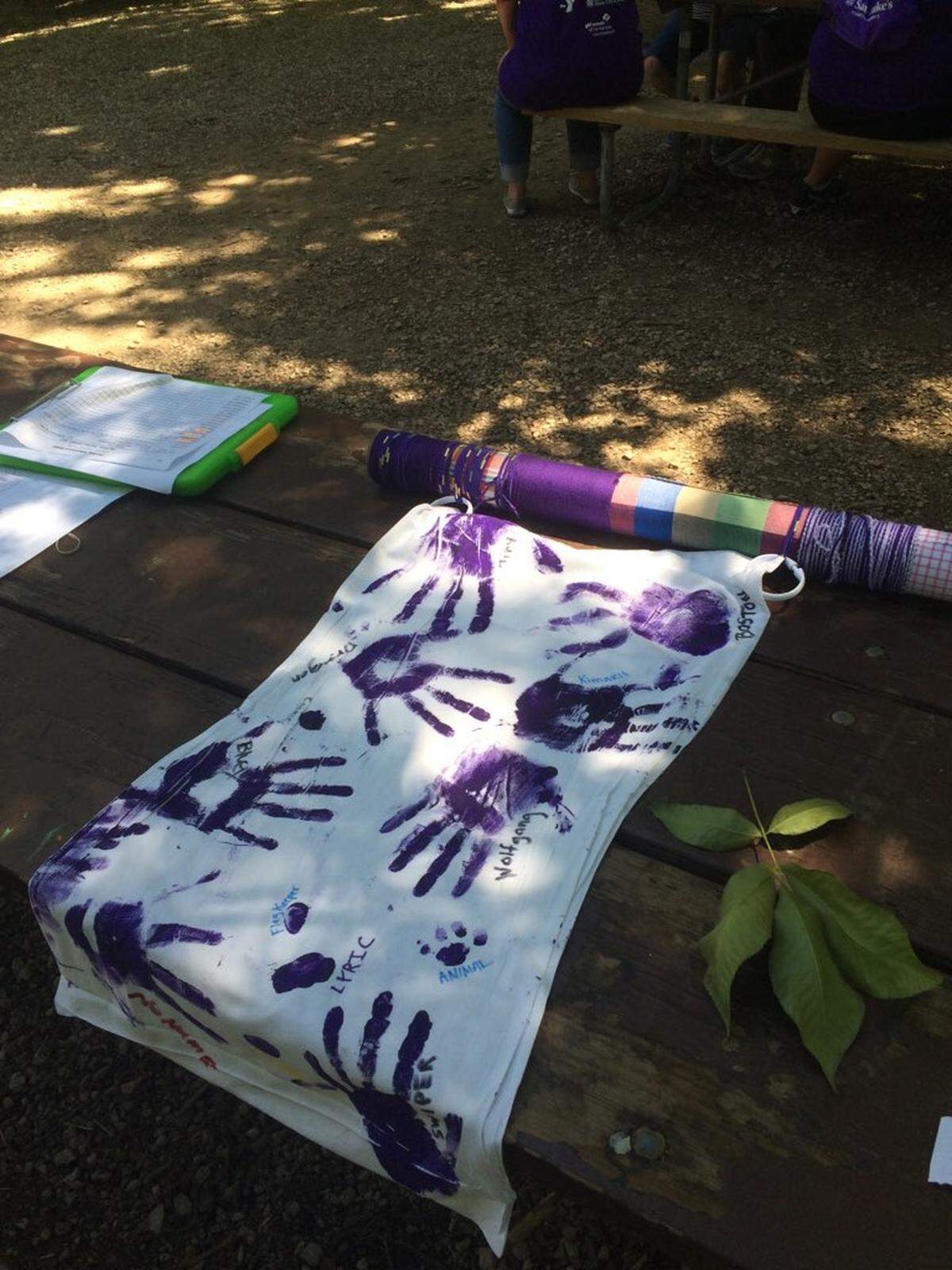 Art projects, music classes and outdoor activities at Express Yourself Camp are designed to give children ways to cope with grief.
