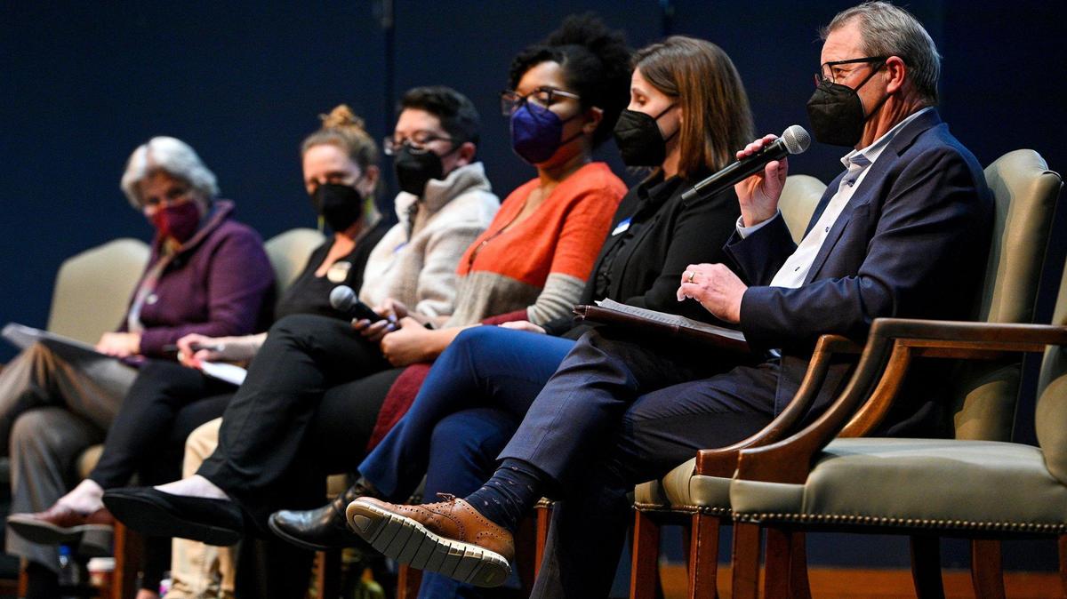 5 months after protests, KU leaders hold sexual assault prevention forum for students