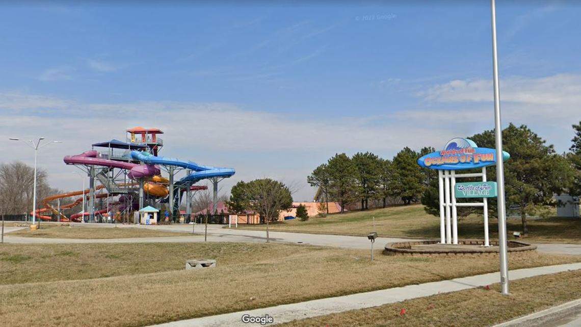 Six-year-old Adeline Stewart died after being injured in the Coconut Cove pool at Oceans of Fun in Kansas City. Kansas City police are conducting a death investigation. Oceans of Fun reopened Coconut Cove to the public on Saturday. This Google Maps Street View image is from 2020.
