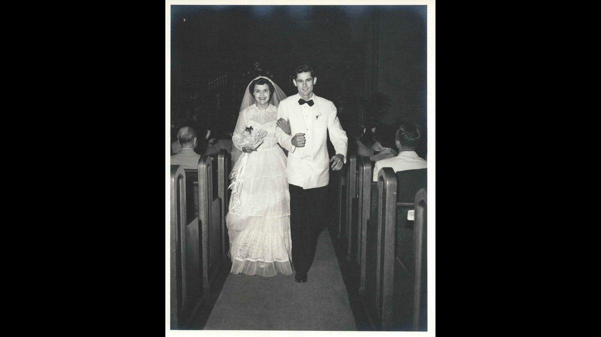 Pegi and Mo Denton were married for 67 years.