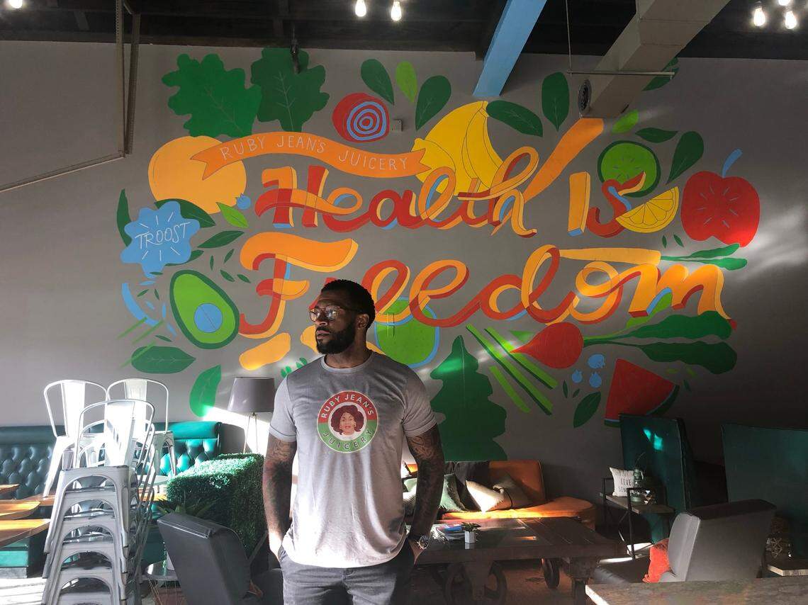 Chris Goode, owner of Ruby Jean’s Juicery.