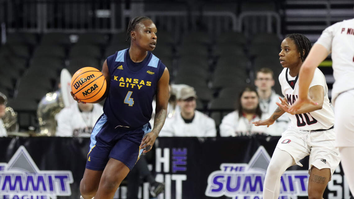Kansas City women’s basketball falls to Omaha in Summit League semifinals