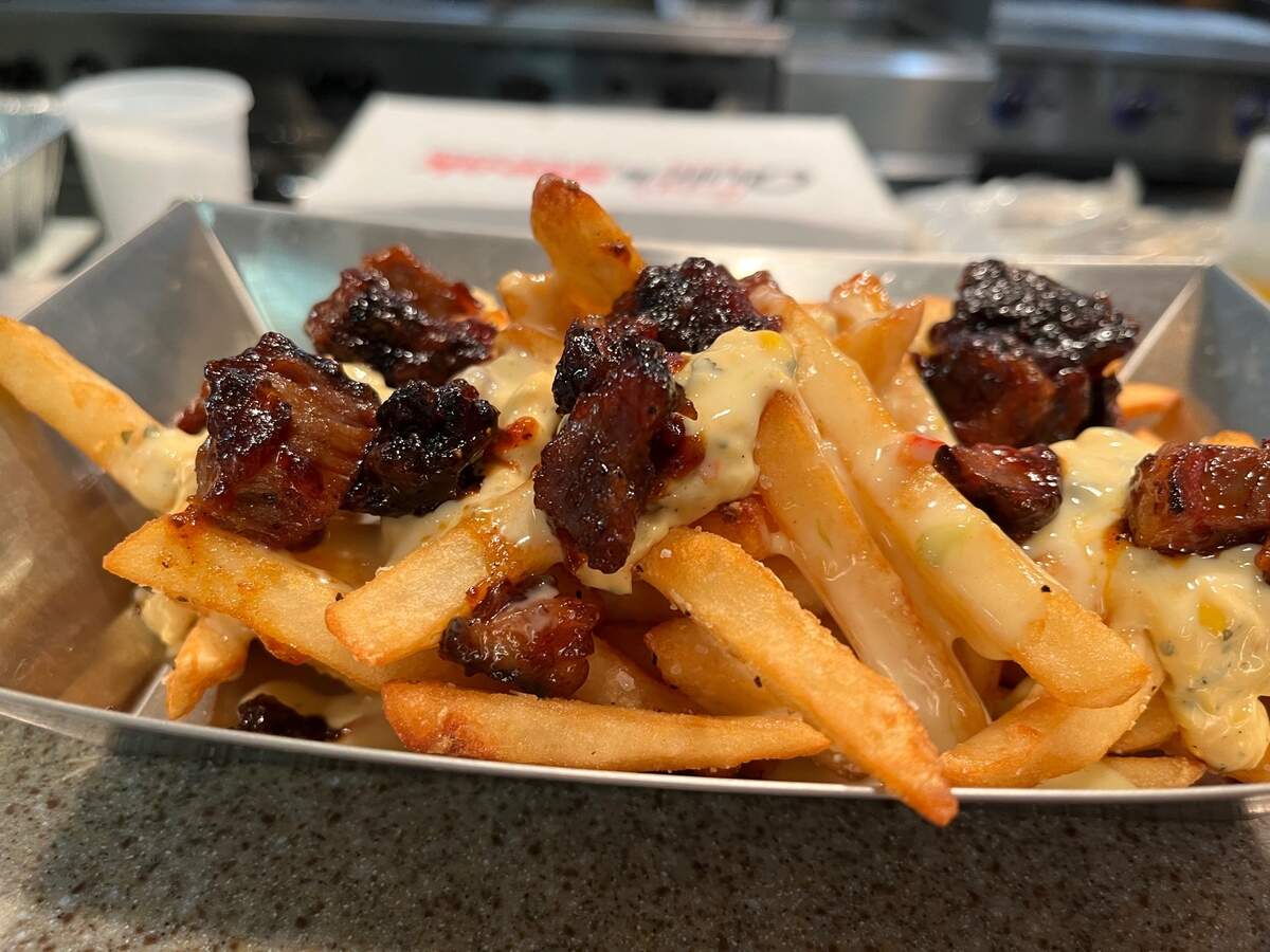 Burnt End Fries will be available at The Original Beer Garden at the Kansas State Fair.