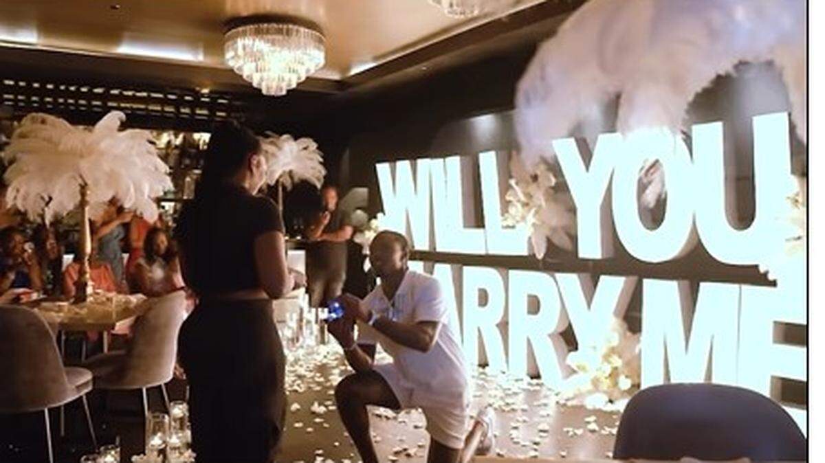Mecole Hardman and Chariah Gordon were engaged on Thursday.