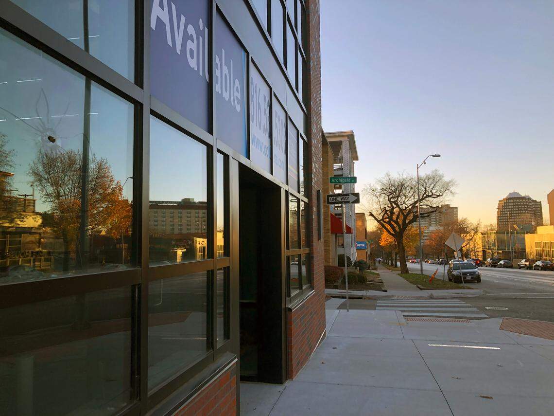 Bullets from a deadly triple shooting in Wesport early Monday pierced the first floor windows of the Westley on Broadway apartments. One person died in the shooting.