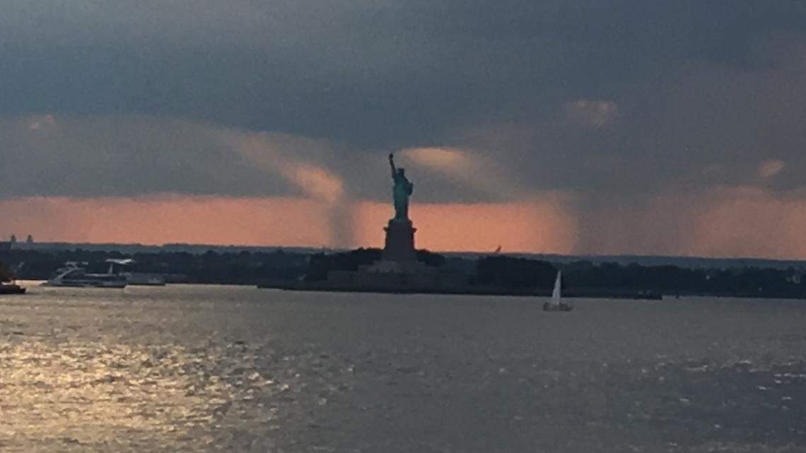 A plaque on the Statue of Liberty features the poem “The New Colossus” by Emma Lazarus: “Send these, the homeless, tempest-tost to me.”
