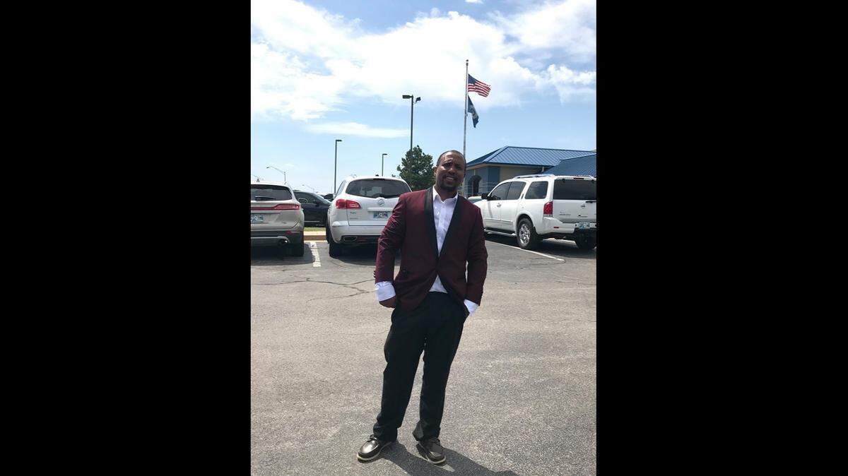 Oklahoma police help a stranded driver make his swearing-in ceremony to become a U.S. citizen, they say.