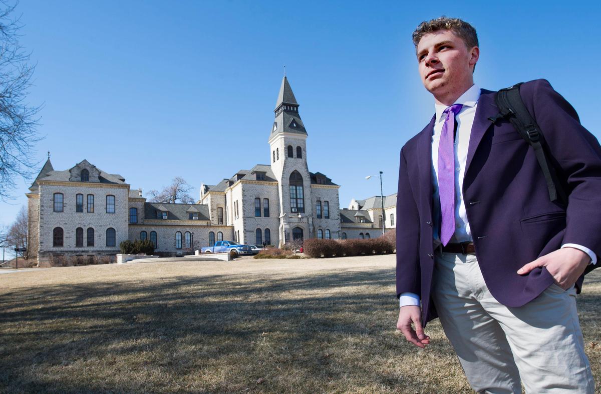 Jansen Penny, Kansas State University Student Body President, is dealing with the push back as students learn about America First Students, a new group on campus that reportedly has ties to white nationalism