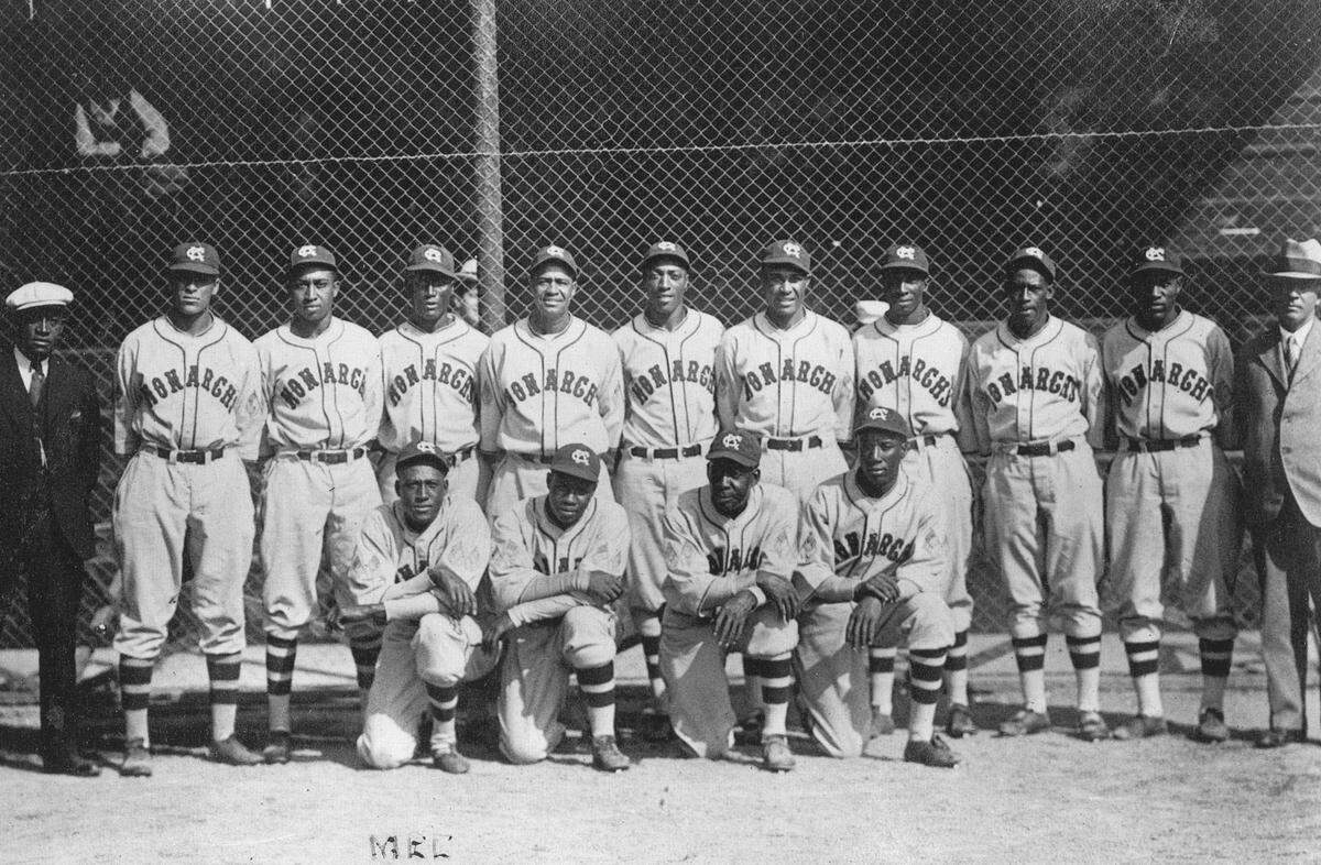 The Monarchs team photo from 1934.