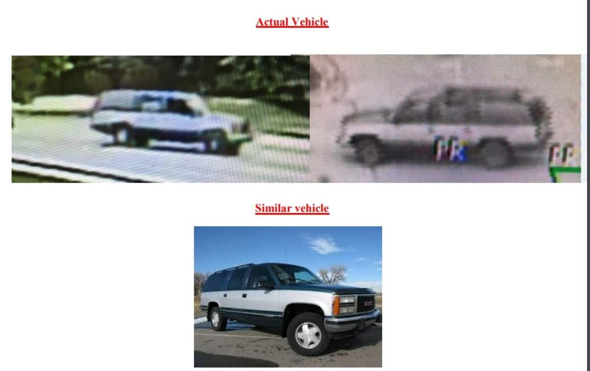 Kansas City, Kansas, police were investigating a shooting in the 4700 block of State Avenue Wednesday, May 27, 2020. Police were asking for the public’s help in locating a person of interest was who was seen leaving the area in a 1993 teal or turquoise and silver Chevrolet Suburban with a Kansas tag.
