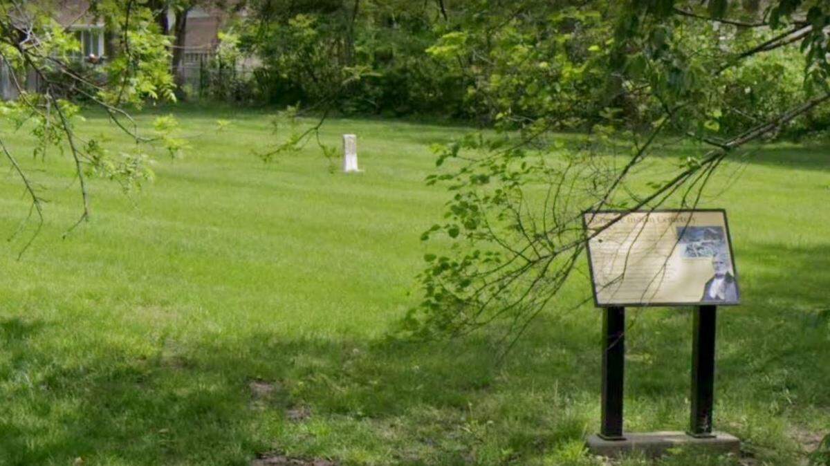 Kansas Gov. Laura Kelly signed SB 405, which gives a plot of land in Shawnee, Kansas, back to the Shawnee Tribe. A Google Maps street view image from May 2019 shows the area of the historic burial grounds, located on West 59th Terrace, east of Nieman Road.