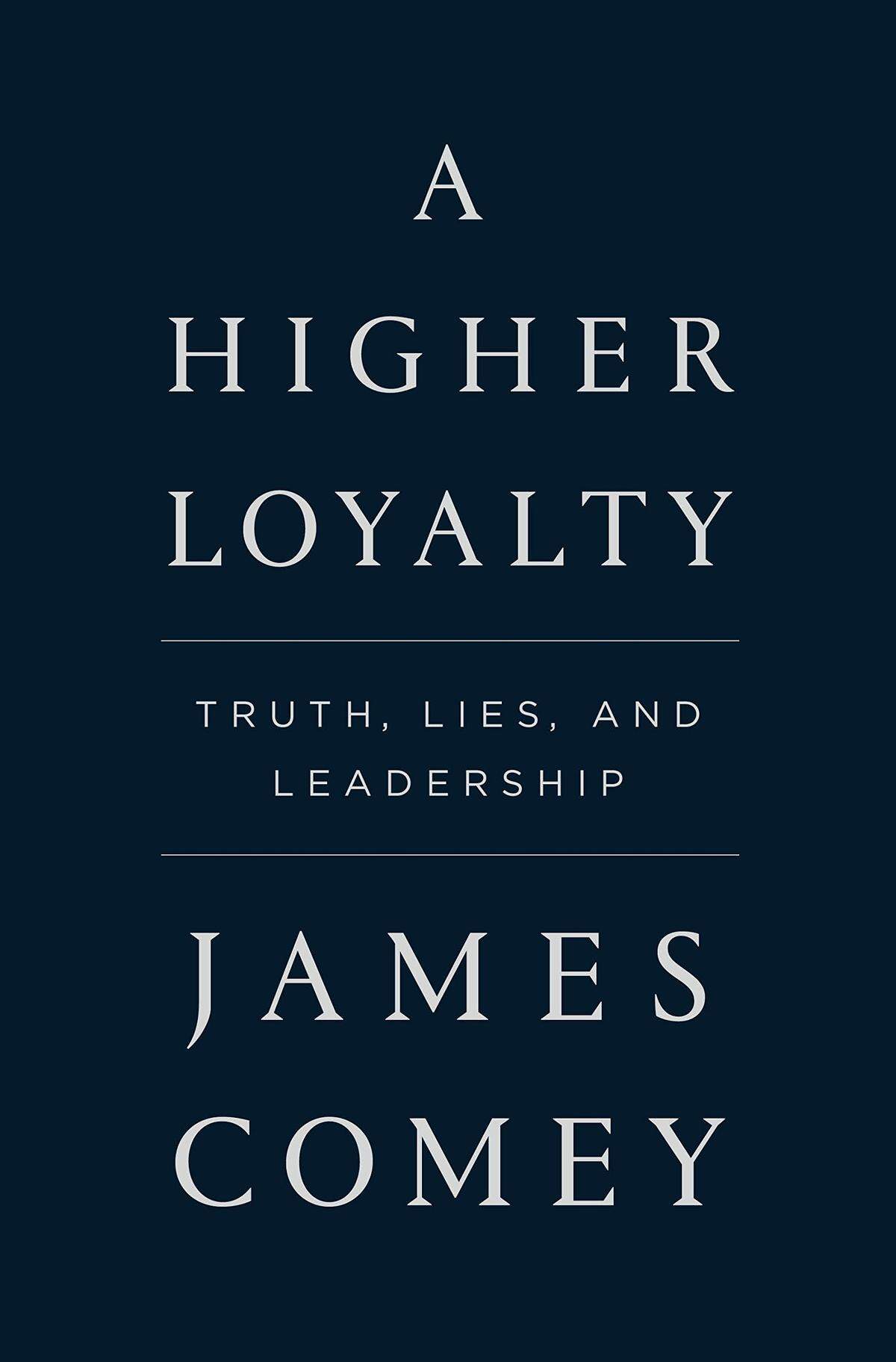 Fired FBI Director James Comey will promote his book in Kansas City on May 25.
