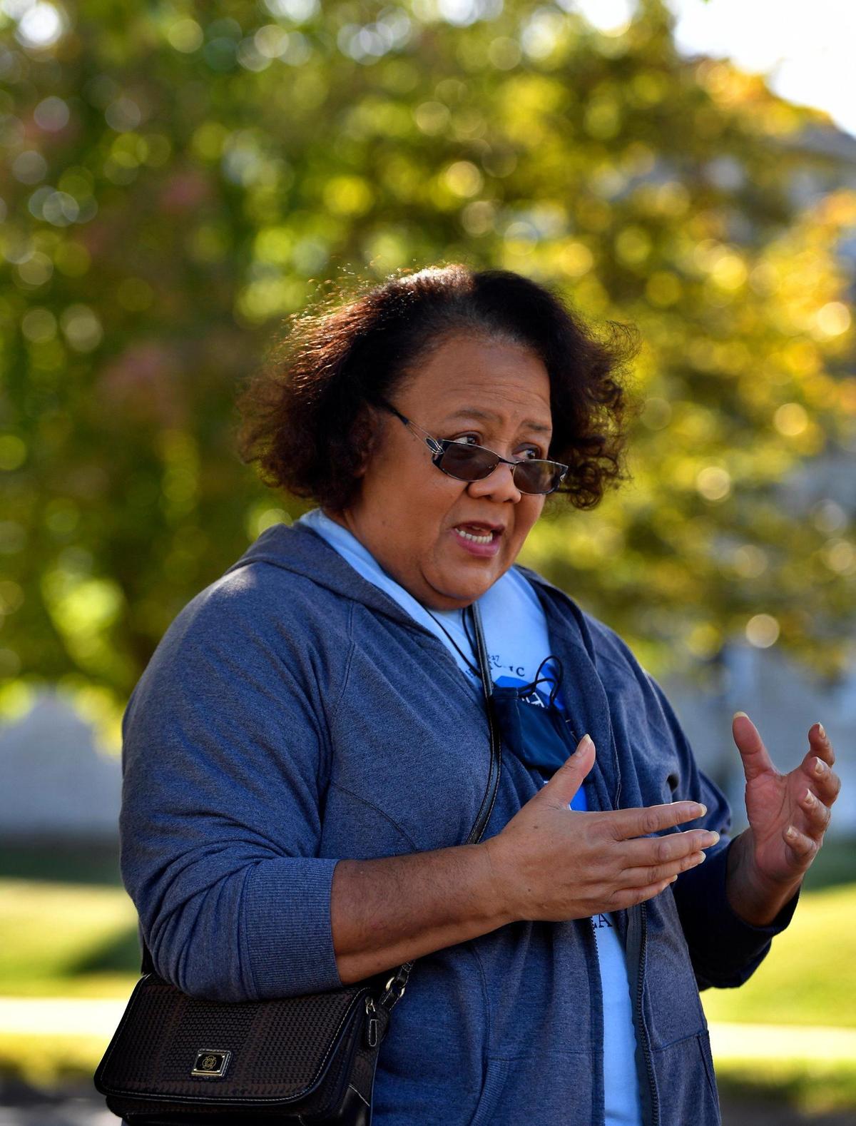 Marquita Taylor, President of the Santa Fe Neighborhood Association, talks about the sense of community and the importance of involvement of the residents when it comes to preserving the historic neighborhood on Kansas City’s east side.
