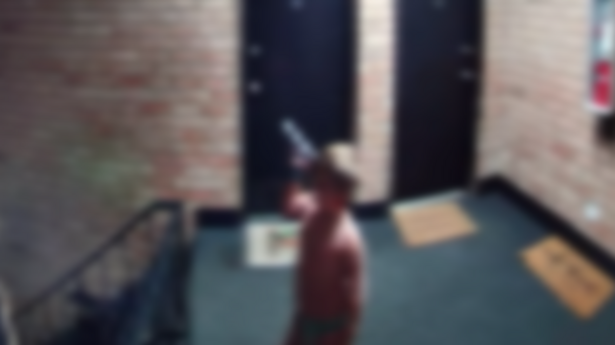 A toddler was shown on the “On Patrol: Live” TV series waving a handgun outside an Indiana apartment.