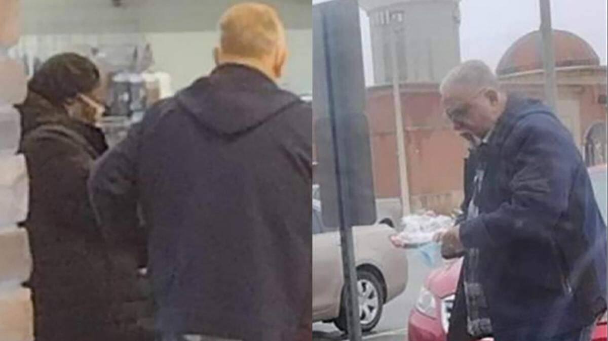 A “concerned citizen” shot video of the accused former police detective getting food at Culver’s last week while he was supposed to be on home detention.