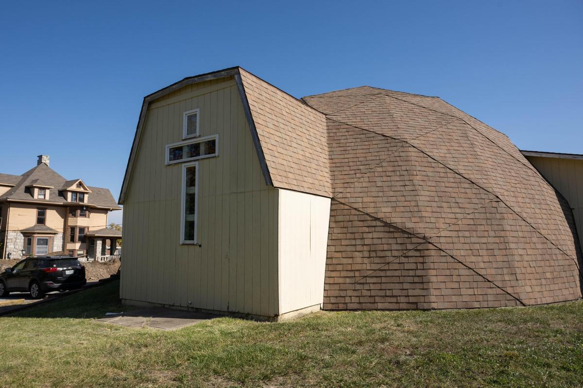 Bethlehem Kingdom Center in Kansas City, Missouri on Thursday, Oct. 24, 2024. The church also known as the “The Prayer Dome” will be torn down and replaced by a new affordable housing development.