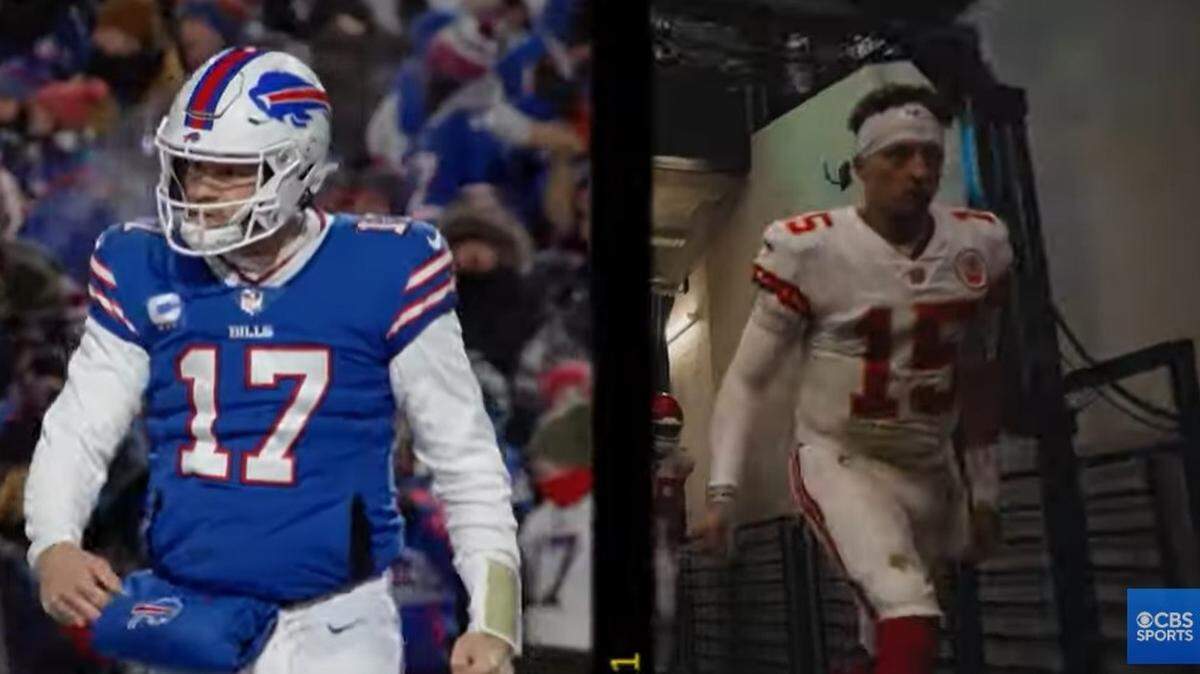 A snippet from the CBS Sports video