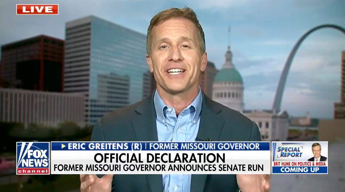 On March 22, 2021, Greitens appeared on Fox News and announced his bid for U.S. Senate.