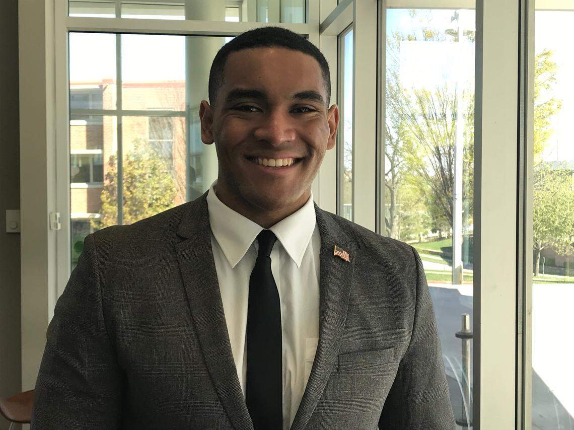 Justice Horn is the new student body president at UMKC