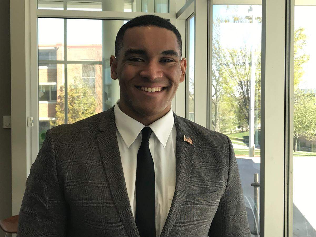 Justice Horn is the new student body president at UMKC