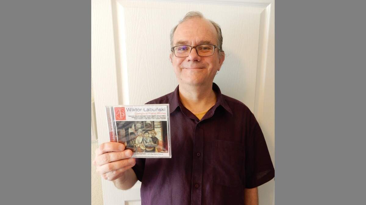 Slawomir Dobrzański did his research on a fellow concert pianist before producing “Wiktor Labunski: Complete Piano Works.”
