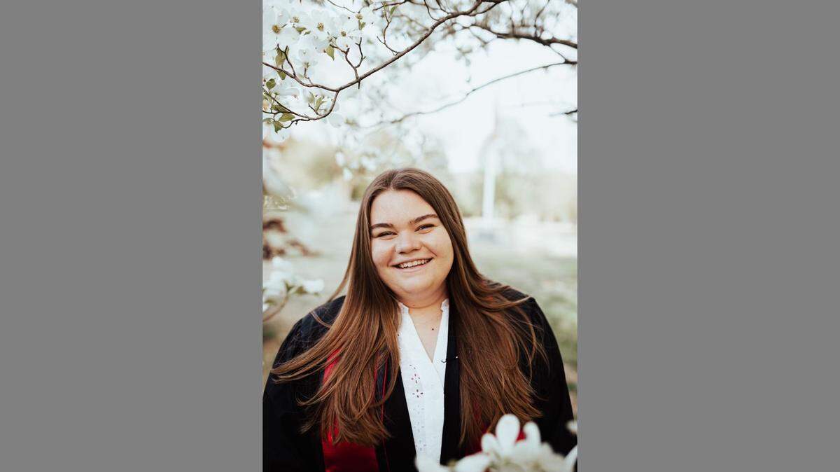Recent college graduate Gretchen Gleason, 22, of Kansas City.