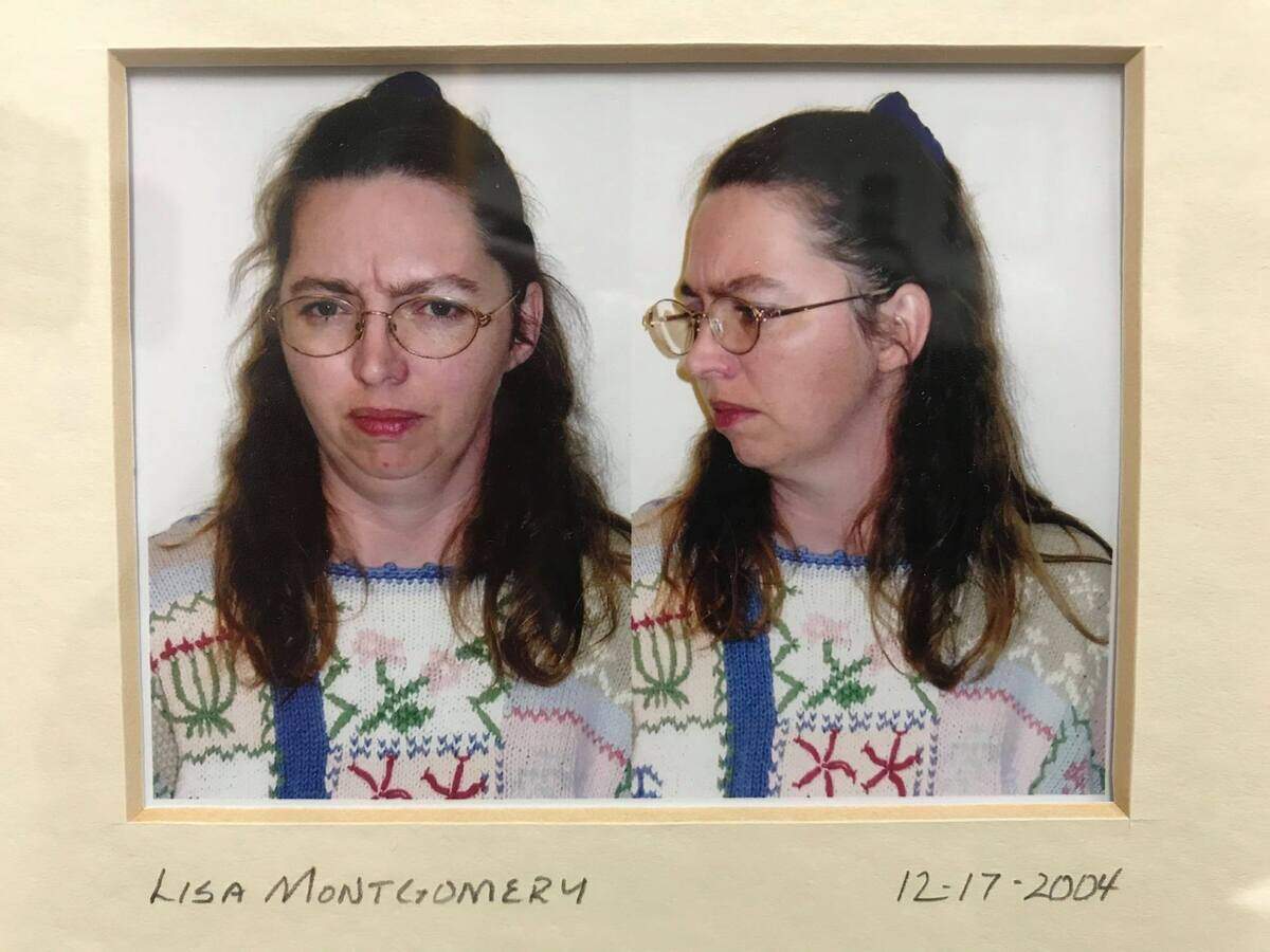 Lisa Montgomery was photographed Dec. 17, 2004, after she confessed in the case, according to Nodaway County Sheriff Randy Strong.